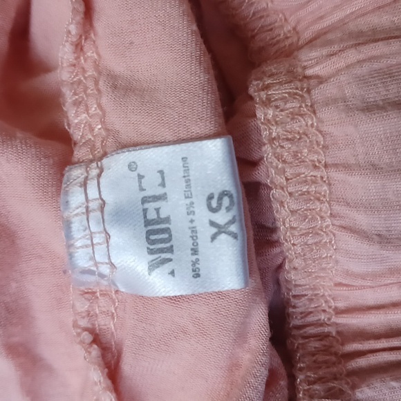 $4 Add-on Peach Coloured Pajama Shorts - Size XS - Picture 3 of 4